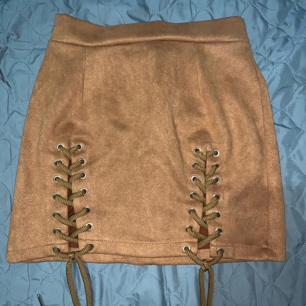 suede skirt